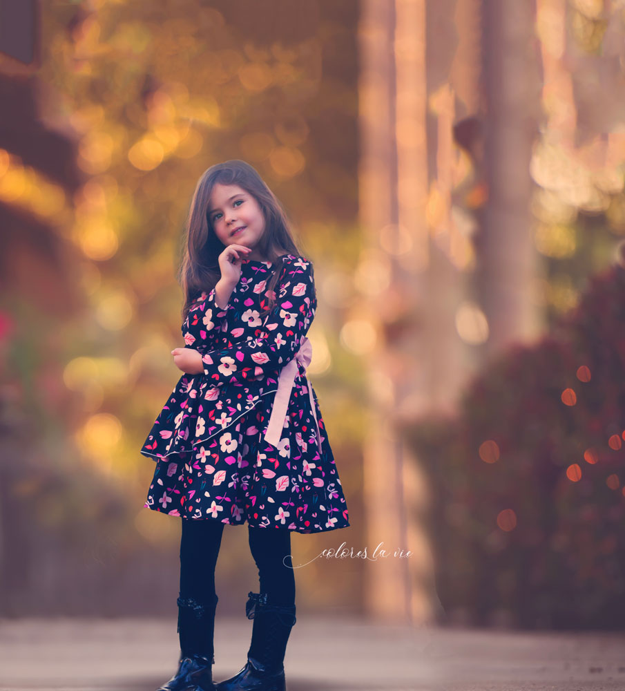 Capucine-14 robe fête