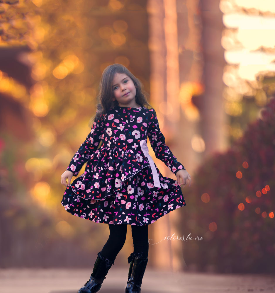 Capucine-15 robe fête