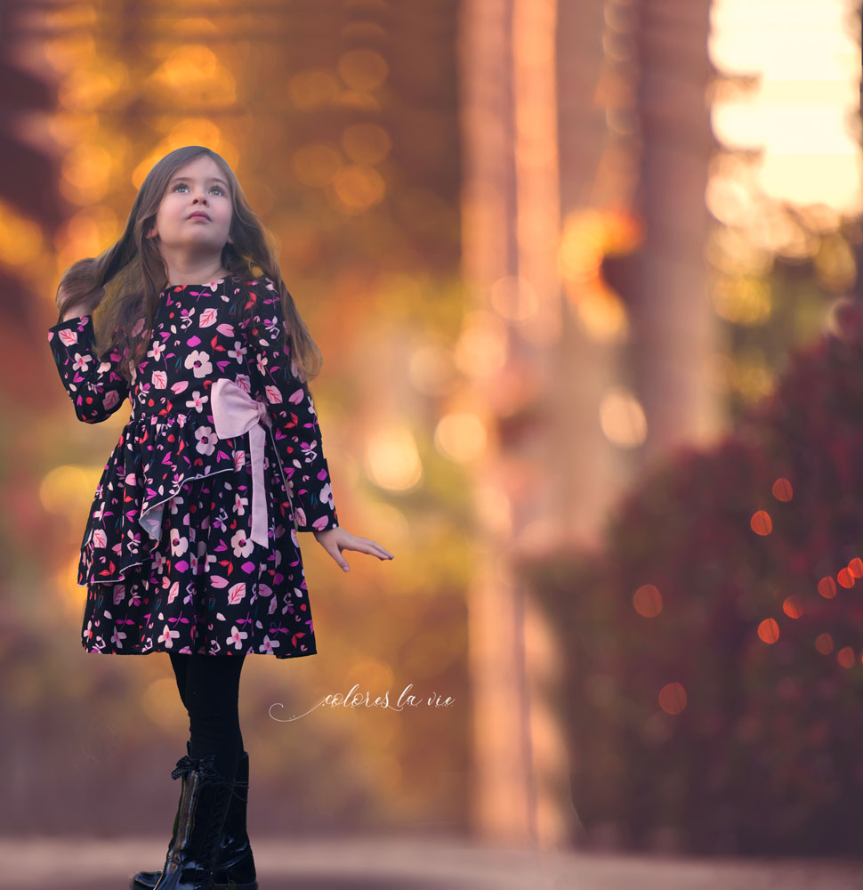 Capucine-16 robe fête