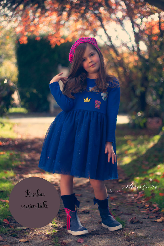 Roseline-3 Robe tulle